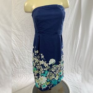 Old Navy Strapless Floral Dress Size 8